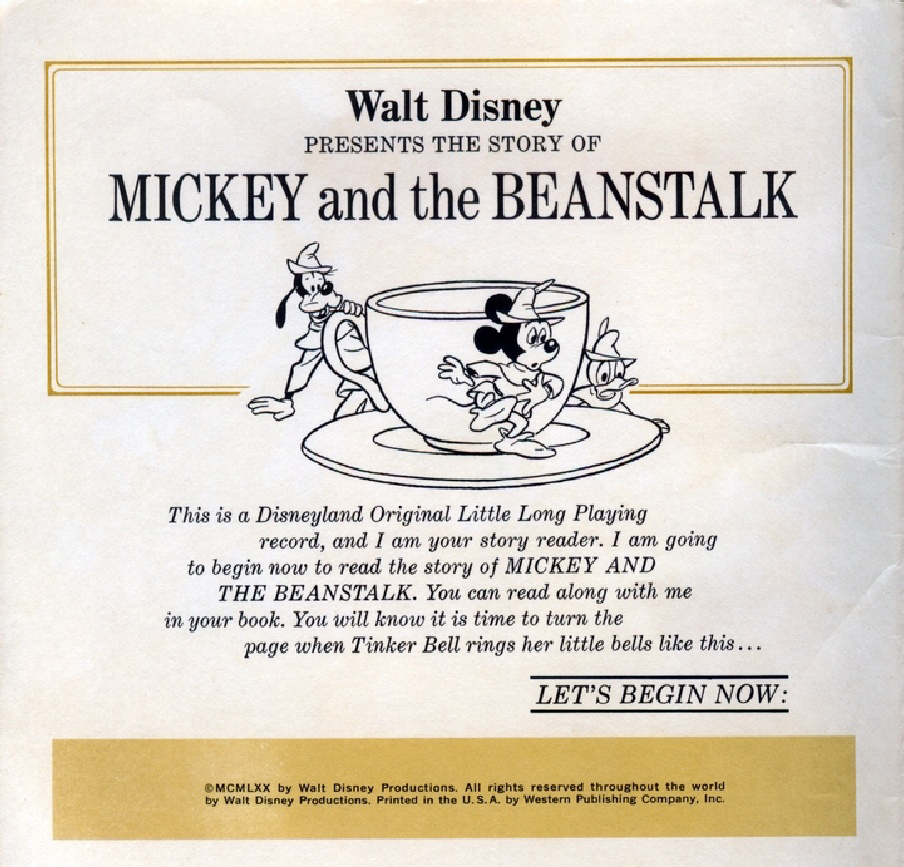 Mickey and the Beanstalk (02),绘本,绘本故事,绘本阅读,故事书,童书,图画书,课外阅读